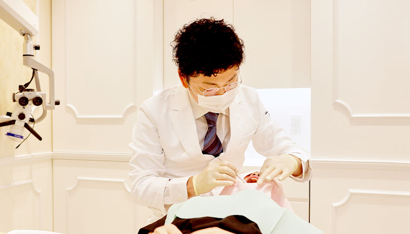 噛み合わせのバランスを調整する